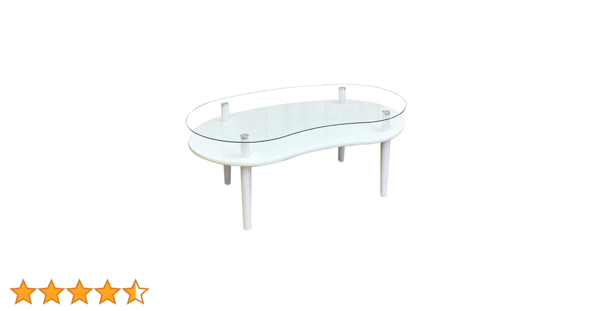 専用　ガラステーブル Amazon｜Global Furniture ダイニングテーブル クリアガラス